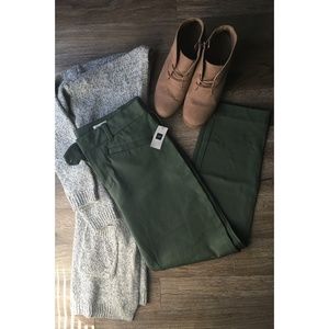 Skinny Ankle Pants Jungle Green GAP